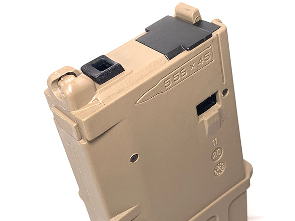 ACE 1 ARMS】SAA 35rd PMAG GEN M3 for Marui M4 MWS GBBR (Tan)「35連