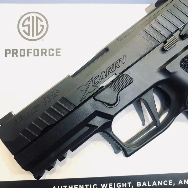 SIG SAUER】P320 XCARRY GBB PISTOL-BK ガスブローバックハンドガン（SIG-P320-BK） –  DropShotJapan