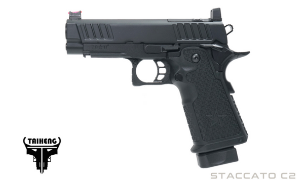 EMG】Staccato 2011 C2 GBB Pistol Airsoft ガスブローバックハンドガン（STACCATO-C2） –  DropShotJapan