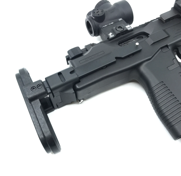 AIRSOFT ARTISAN】RETRACTABLE STOCK KWA MP9 TP9 Type BB&Tタイプ MP9