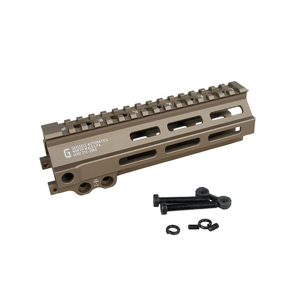 【BJ Tac】Dummy MK8 7 Inch Rail ( DE AEG /MWS )GEISSELE SUPER MODULAR RAIL  MK8 7インチ タイプ M-LOK ハンドガード ダークアース（BJMK8-DC-7）