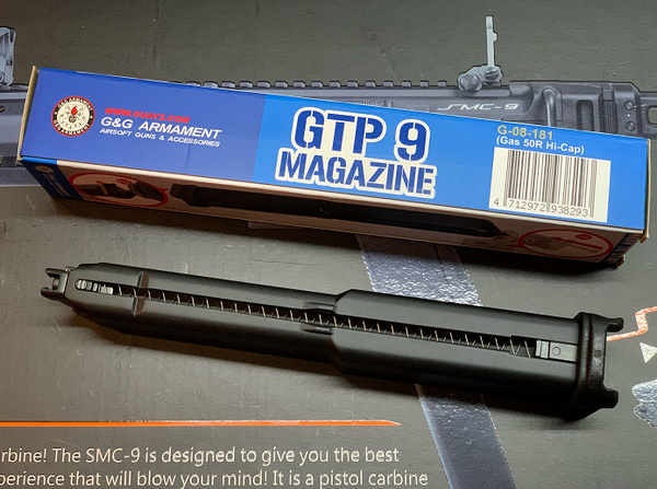 G&G】GTP9 Gas 50R Hi-Cap Magazine GTP9/SMC9用 50連ハイキャパ 