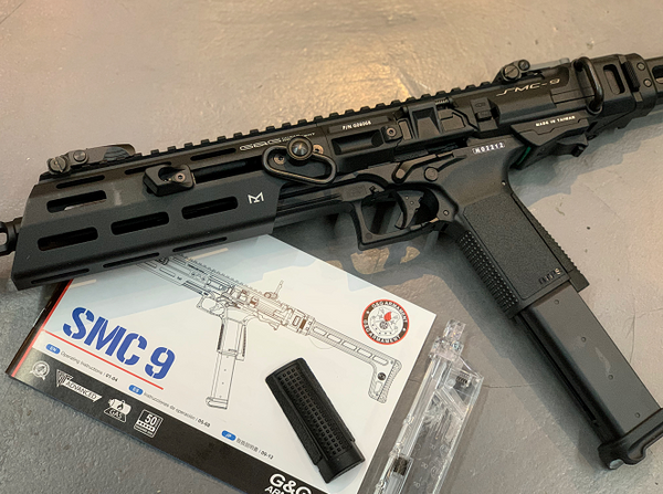 G&G】 SMC-9 GBB SMG ガスブローバック サブマシンガン（GAS-SMC-9MM-BBB-ECM） – DropShotJapan