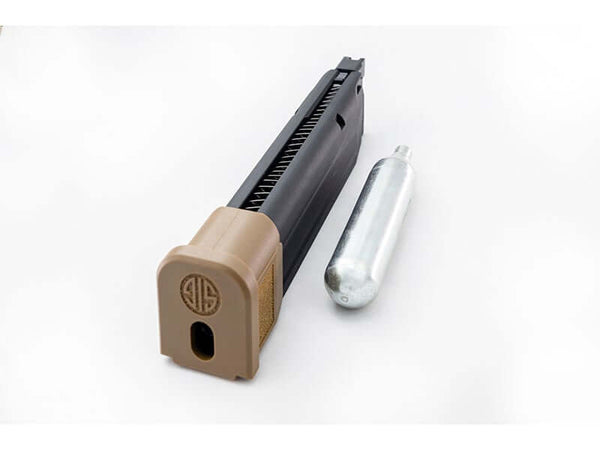 SIG AIR/VFC】Spare Co2 Magazine For M17（Tan）M17用21連CO2マガジン タン（SIG-MAG- –  DropShotJapan