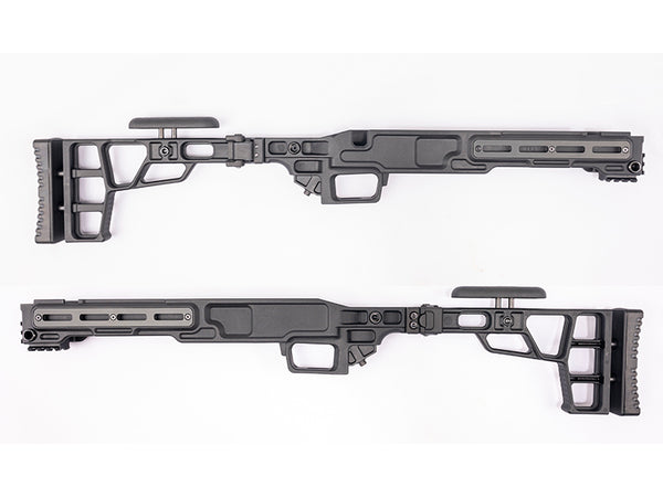 Maple Leaf】MLC S2 Rifle Stock（BK）「メープルリーフ VSR-10用 MLC S2 ライフルストック黒」（M –  DropShotJapan