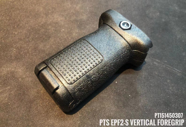 PTS】EPF2-S Vertical Foregrip - BK EPF2-S ショート