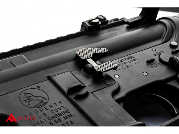 RA-TECH】URGI MK16 STEEL BOLT STOP-BK Geissele Maritimeタイプ ボルトストップ（マルイ –  DropShotJapan