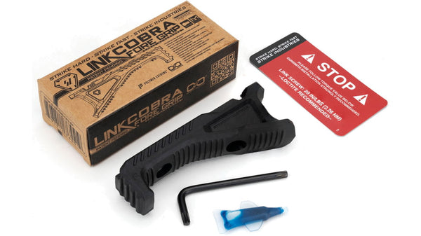 Strike Industries】LINK Cobra Fore Grip (Black) LINK COBRAスタイル