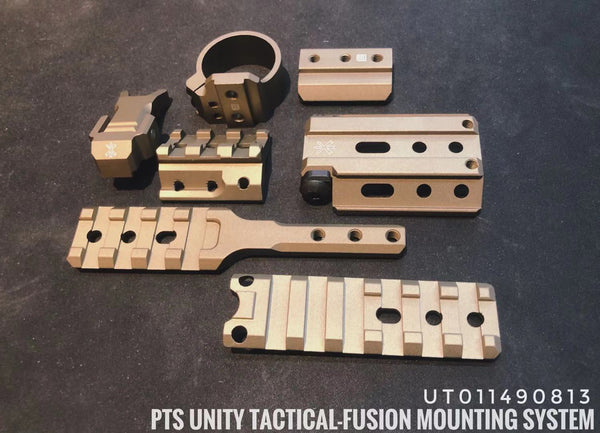 【PTS】Unity Tactical - FUSION Mounting System -DE UNITY 