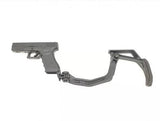 【HM】Foldable Stock for GBB Glock ( BK ) FAB COBRA タイプ グロック用 フォールディングストック（HM127-BK）