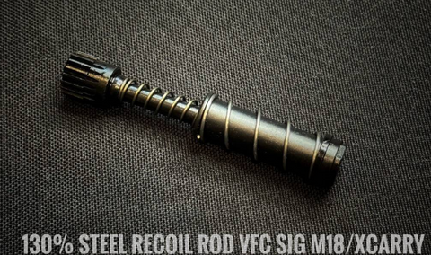 【PRO-ARMS】130% Steel RECOIL SPRING GUIDE ROD For SIG VFC M18/XCARRY対応 130% スチールリコイルスプリングガイドロッド 新Ver.（PRO-M18-SROD-V2）