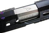 【RWA】AGENCY ARMS P320 PEACEKEEPER SLIDE SET（BK /Silver）M17/M18/XCarry対応スライドキット 黒銀（PS-2-0018-BS）