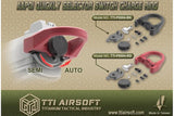 【TTI Airsoft】AIRSOFT SELECTOR SWITCH CHARGE RING FOR AAP01-BK 　AAP01アサシン対応 セレクタースイッチ チャージングリング 黒（TTI-P0004-BK）