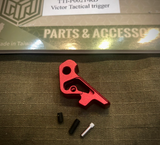 【TTI Airsoft 】Victor Tactical Trigger For AAP01 / TP22 / Glock（Red） AAP01/AAP01C/TP22/G17 CNCアルミ VICTORアジャスタブルタクティカルトリガー赤（TTI-P0021-RD）