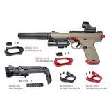 【Action Army】CNC Magwell For AAP-01 ( Black)　AAP01 アサシン用マグウェル 黒 （AAC-U01-012-1）