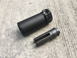 【5KU】WARDEN Silencer (BK)　WARDENタイプ ブラストディフューザー＆ハイダー 14mm逆ネジ BK （5KU-217-B-2）