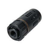 【5KU】DA EHANCED -14mm Flash Hider ( Black )　DA ENHANCEDフラッシュハイダー（14ｍｍ逆ネジ）黒（5KU-349-BK）
