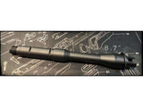 【5KU】8.7 inch M4 Barrel Aluminum　 8.7インチ アウターバレル（マルイ M4 MWS GBB用/14mm逆ネジ）黒（MWS-2）