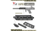 【Action Army】AAP-01 ALUMINUM HANDGUARD -BK　AAP01アサジン用アルミハンドガード黒（U01-024）