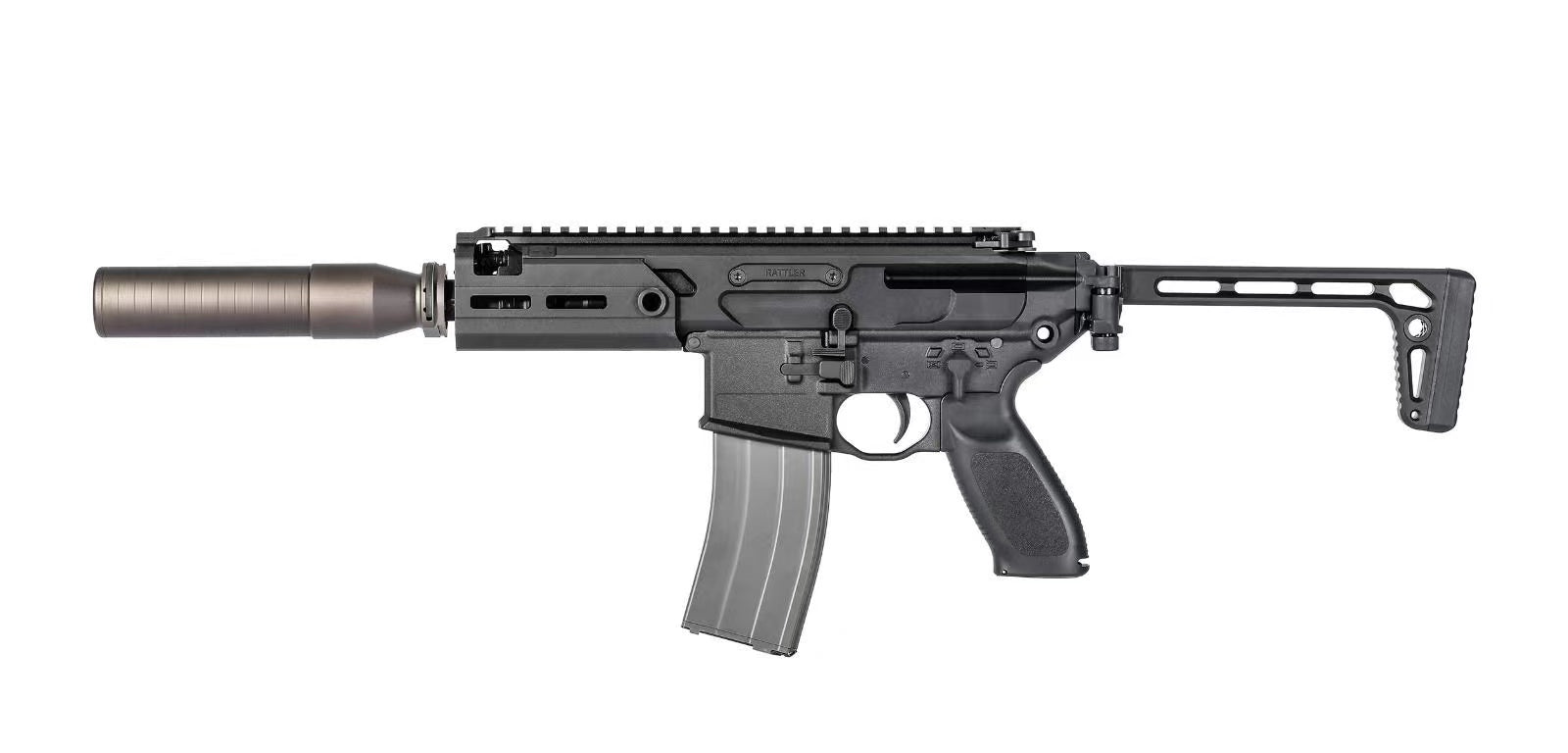 MP7A1 M4ストックベース ミニマリストストック付き - トイガン