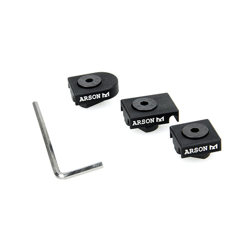 【SOTAC】AS Cable Clip for MLOK Model B( BK ) ARSON WireGuide タイプ M-LOKテールラインガイド（JQ-090-BK）