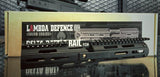 【Lambda Defence】DELTA BATTLE Rail 各社M4対応 Vtacスタイル ハンドガード-BK（LDF003-BK）