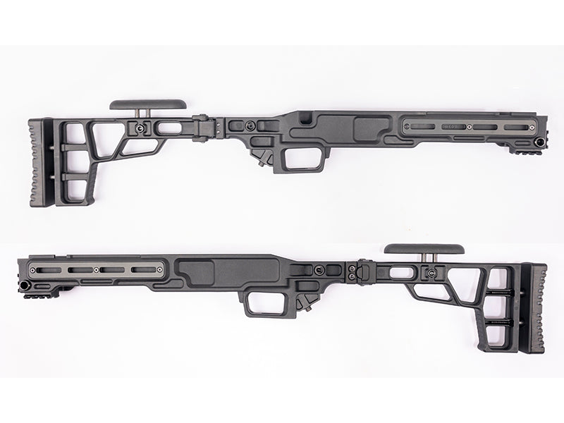 Maple Leaf】MLC S2 Rifle Stock（BK）「メープルリーフ VSR-10用 MLC 