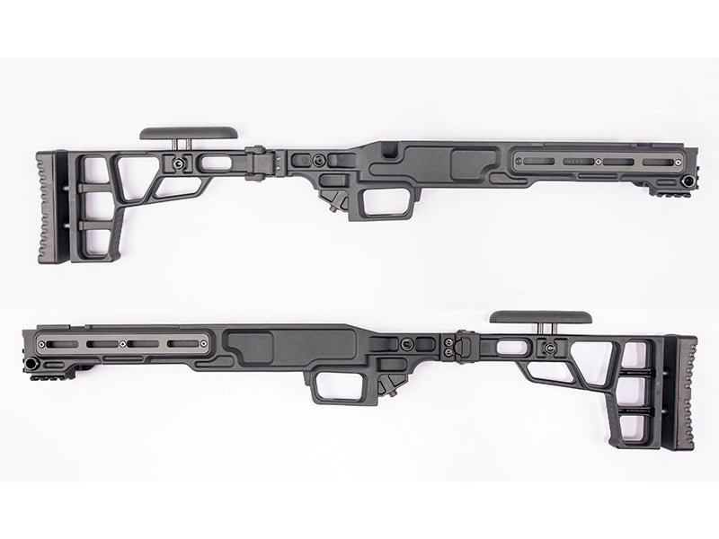 Maple Leaf】MLC S2 Rifle Stock（BK）「メープルリーフ VSR-10用 MLC