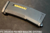 【PTS】150rds Enhanced Polymer Magazine (SYSTEMA) - Black SYSTEMA PTW M4 用 150連ポリマーマガジン 黒（PT144450307）