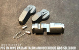 【PTS】Radian Talon Ambidextrous Selector タロンセレクター /マルイMWS対応 黒（RD011490307）