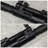 【RGW】Obsidian 9MM MP5 14mm CCW Dummy Silencer MP5対応サプレッサー 14mm 逆ネジ 黒（RGW-SI-01-9M-MP5）