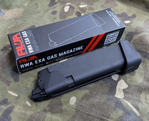 【VFC】RWA EXA 23RDS GAS MAGAZINE 23連スペアマガジン（VFC-RW9-MAG-G17）