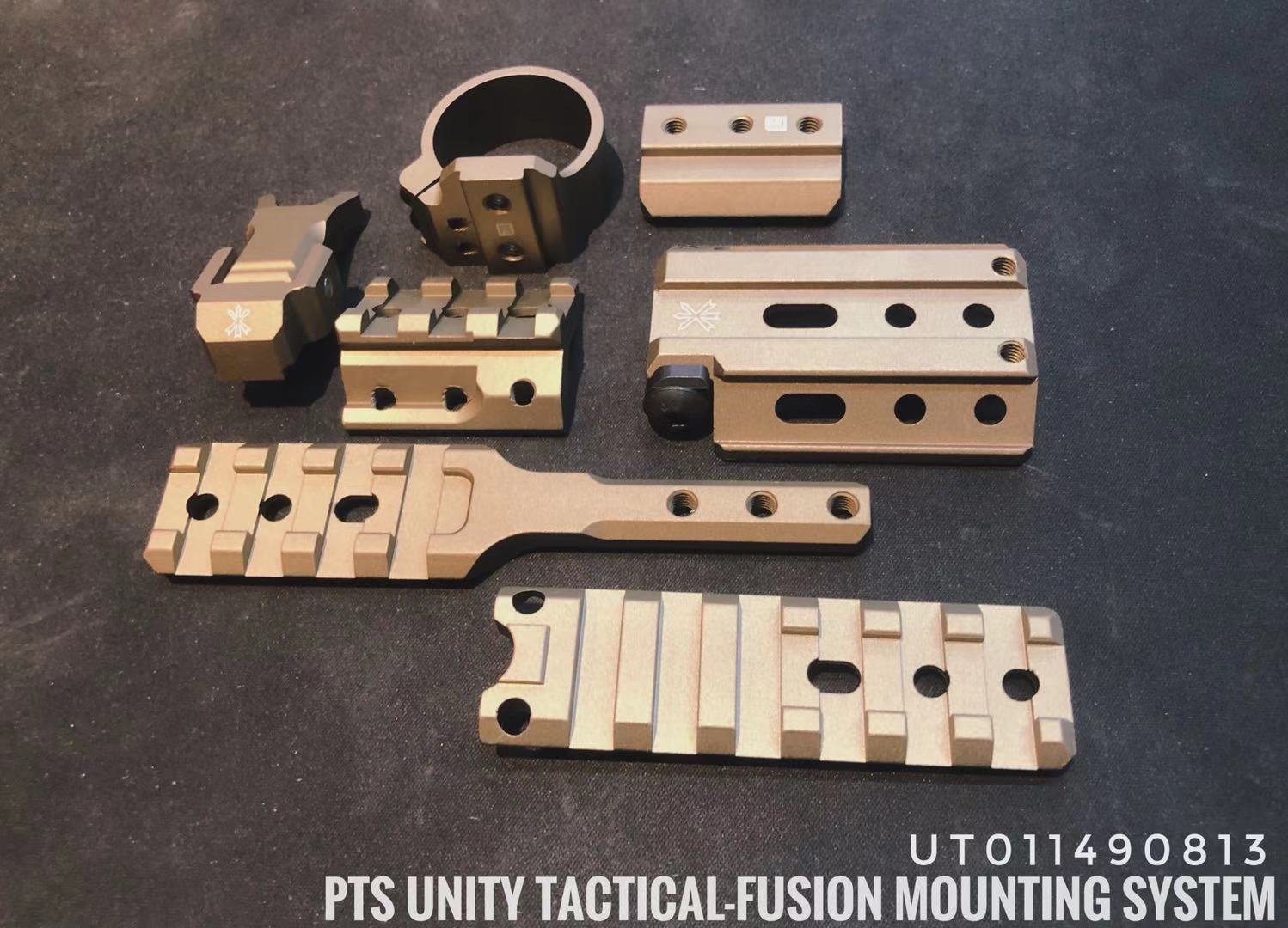 PTS】Unity Tactical - FUSION Mounting System -DE UNITY TACTICAL