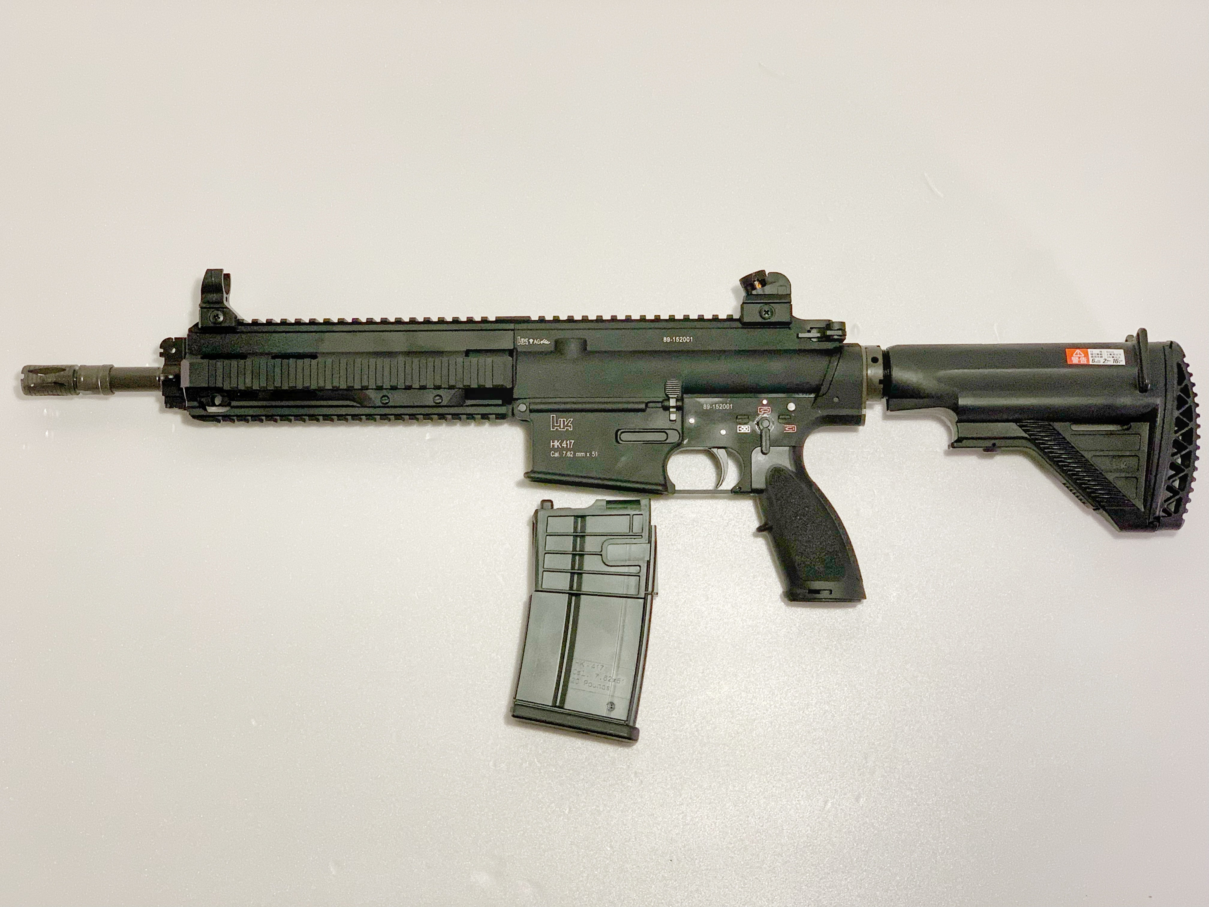 Umarex/VFC】HK417 Gen2 12inch Assault GBBR (HK Licensed)アサルト